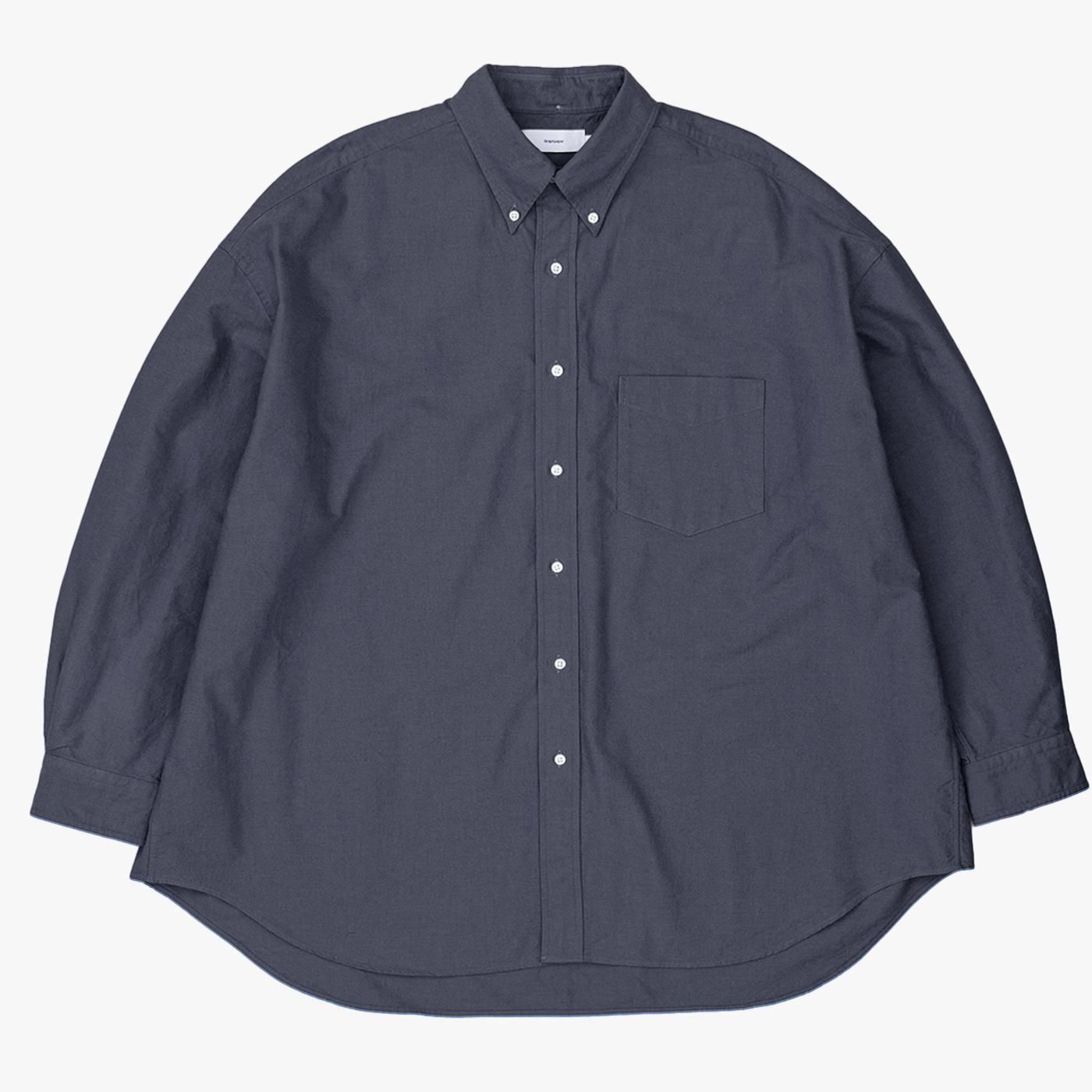 Graphpaper * Oxford L/S Oversized B.D Shirt(5色展開) | public