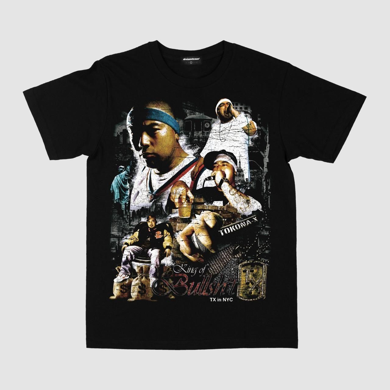 受注生産】 TOKONA-X / KING OF BULLSH*T TX in NYC T-shirts 【お一