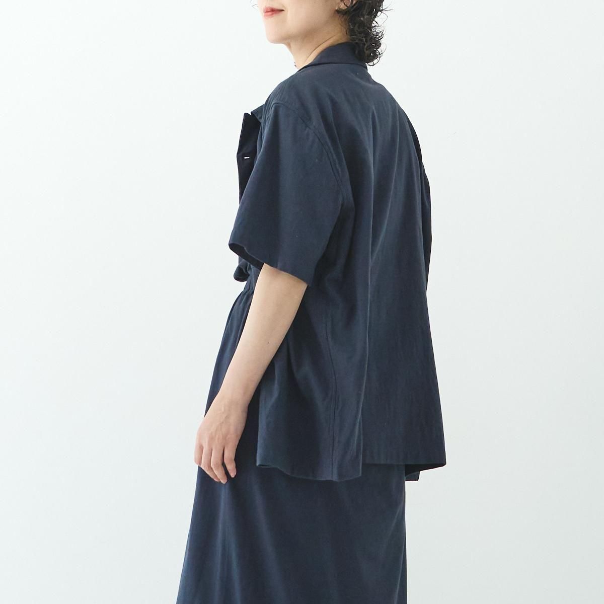 YAECA /CONTEMPO OPEN COLLOR SHIRT S/S(unisex)- dieci｜online shop