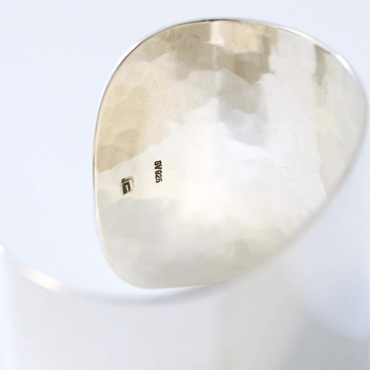 YAECA / シルバーバングル(4.5cm)- dieci｜online shop