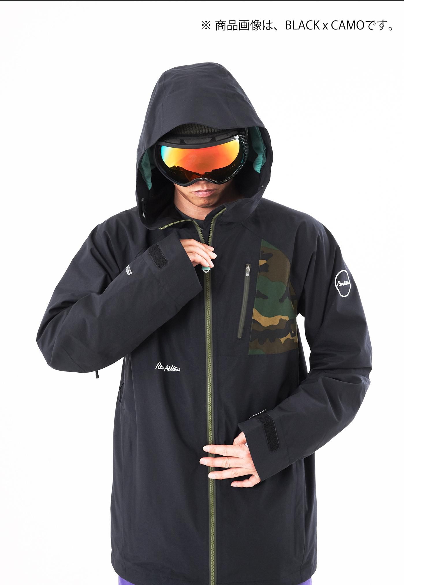 KAMIKAZE JKT 【 GORE-TEX 2L 】REAL BLACK 展示サンプル Mサイズ