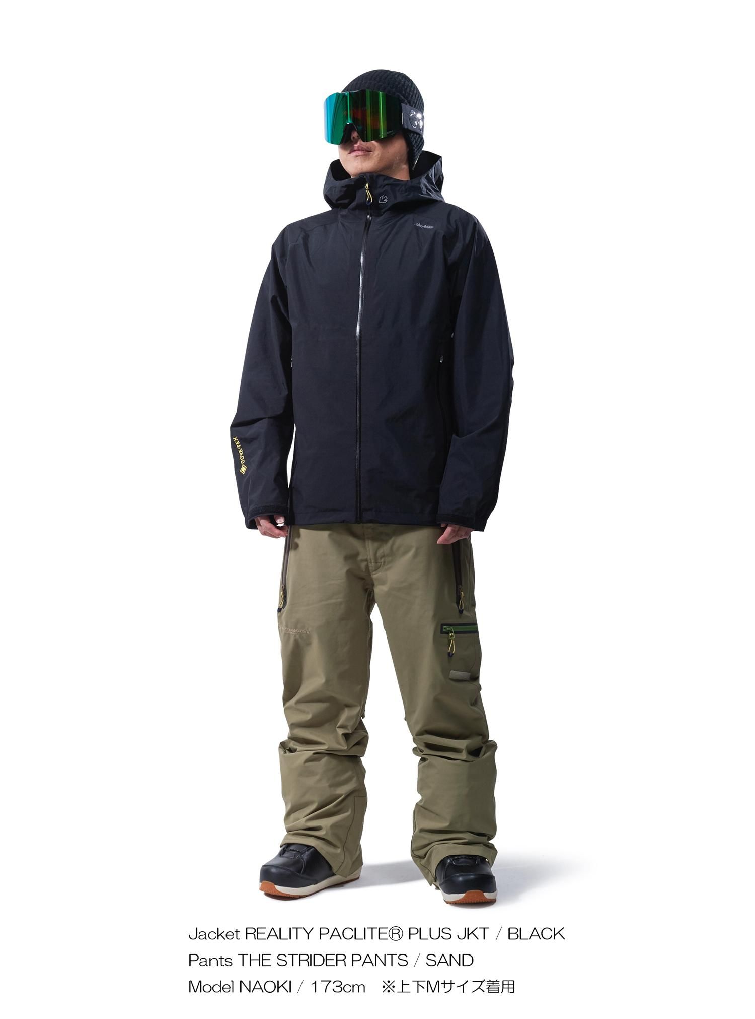 r REALITY PACLITE PLUS JKT 02 [ GORE-TEX 2.5L PACLITE PLUS ] BLACK