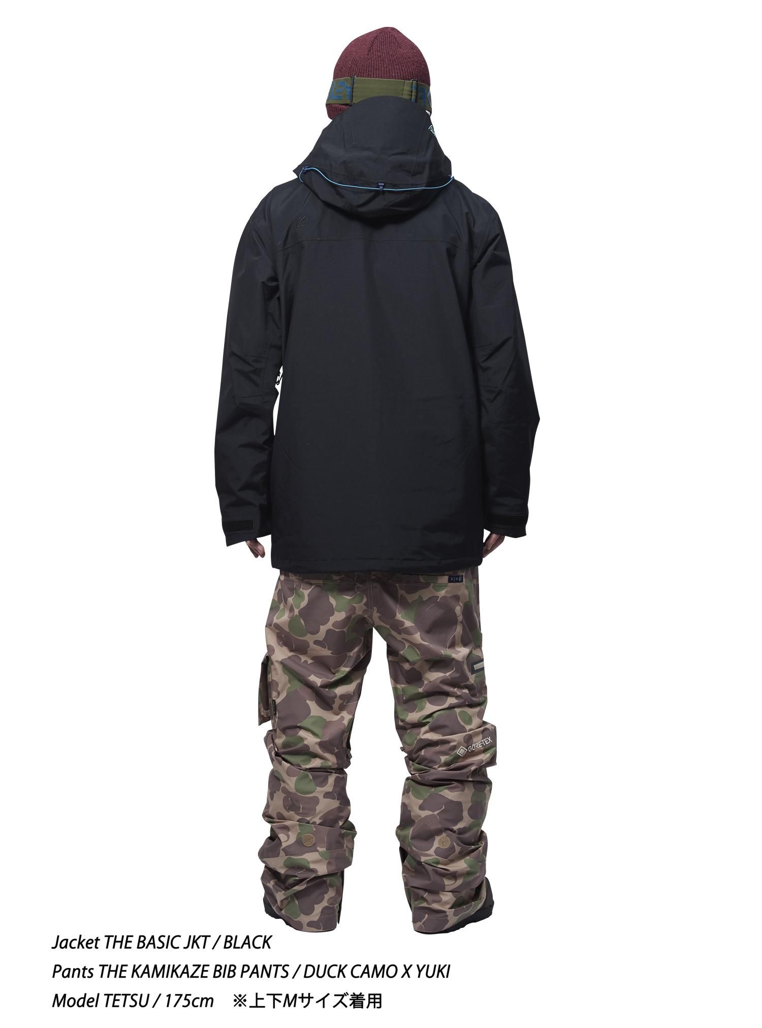 r KAMIKAZE BIB PANTS 19 [ GORE-TEX 2L ] DUCK CAMO x YUKI - Rew