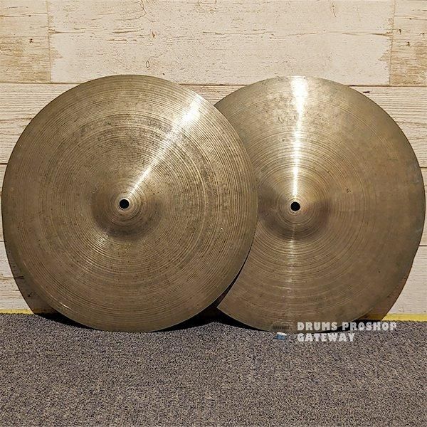 ジルジャン・ビンテージ・ ハイハット 14インチ ビンテージ】ZILDJIAN