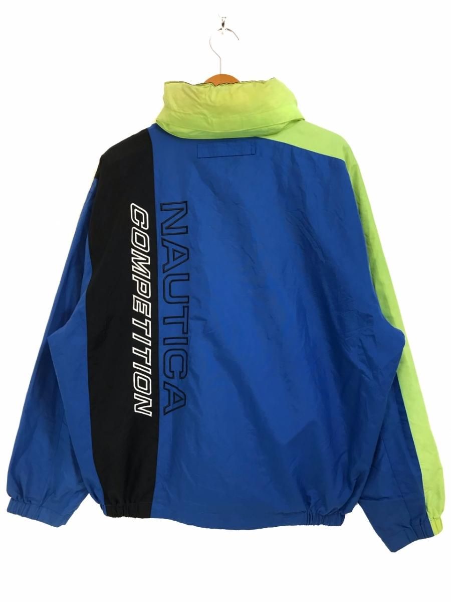90s NAUTICA COMPETITION Reversible Nylon Sailing Jacket 青黒 M