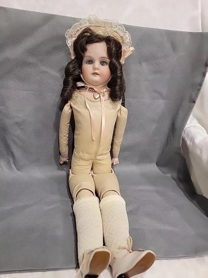 提携業者取扱品】アンティーク ビスクドール アーモンド マルセル