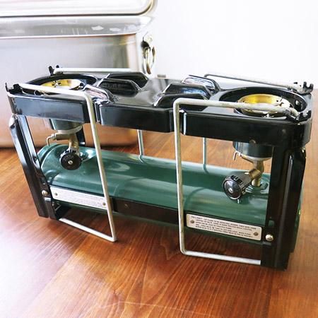 オールドコールマン GIストーブ 軍用メディカル2バーナー523 未使用