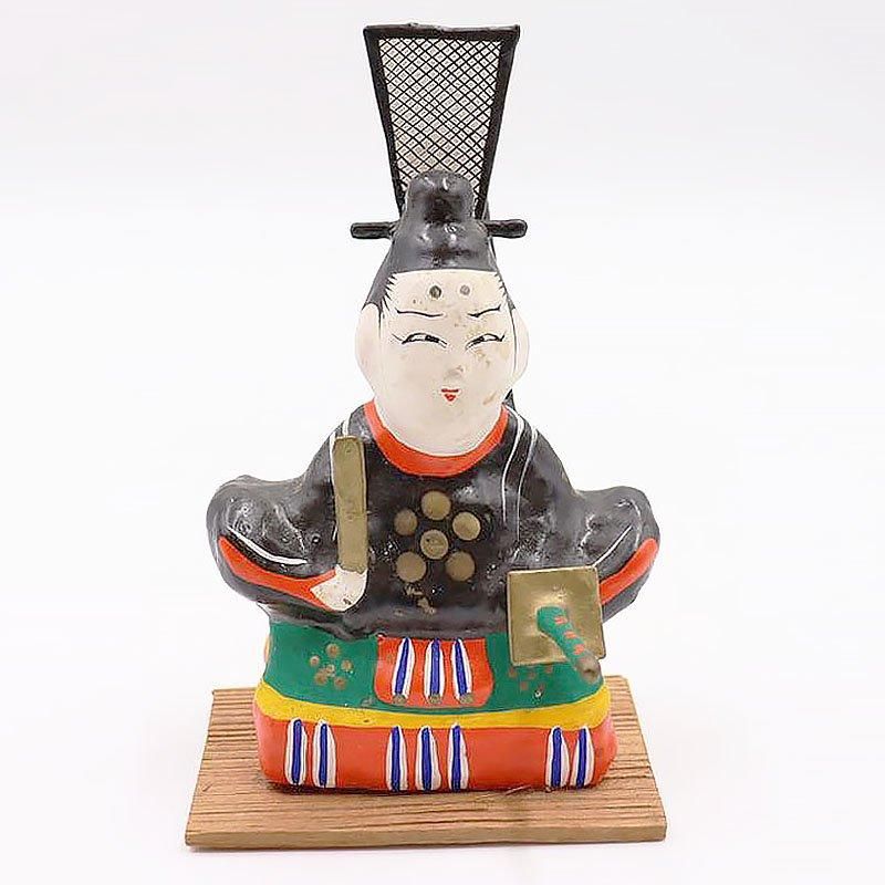 アンティーク昭和の菅原道真郷土人形 学問成就