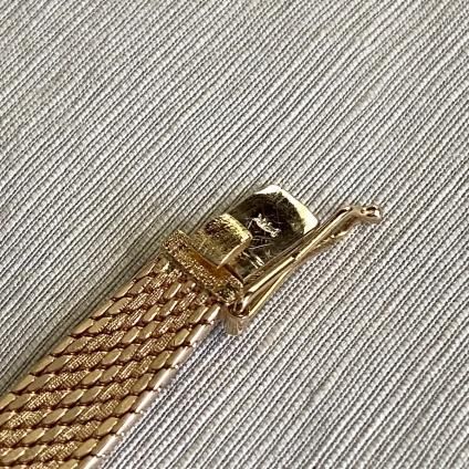 ROLEX（ロレックス）14K カバーウォッチ ダイヤモンド44石 14Kリボン