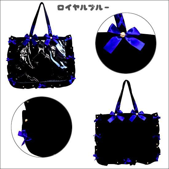 A3フリルデザイン痛バッグ用トートバッグ(Black Limited) | 推しカラー