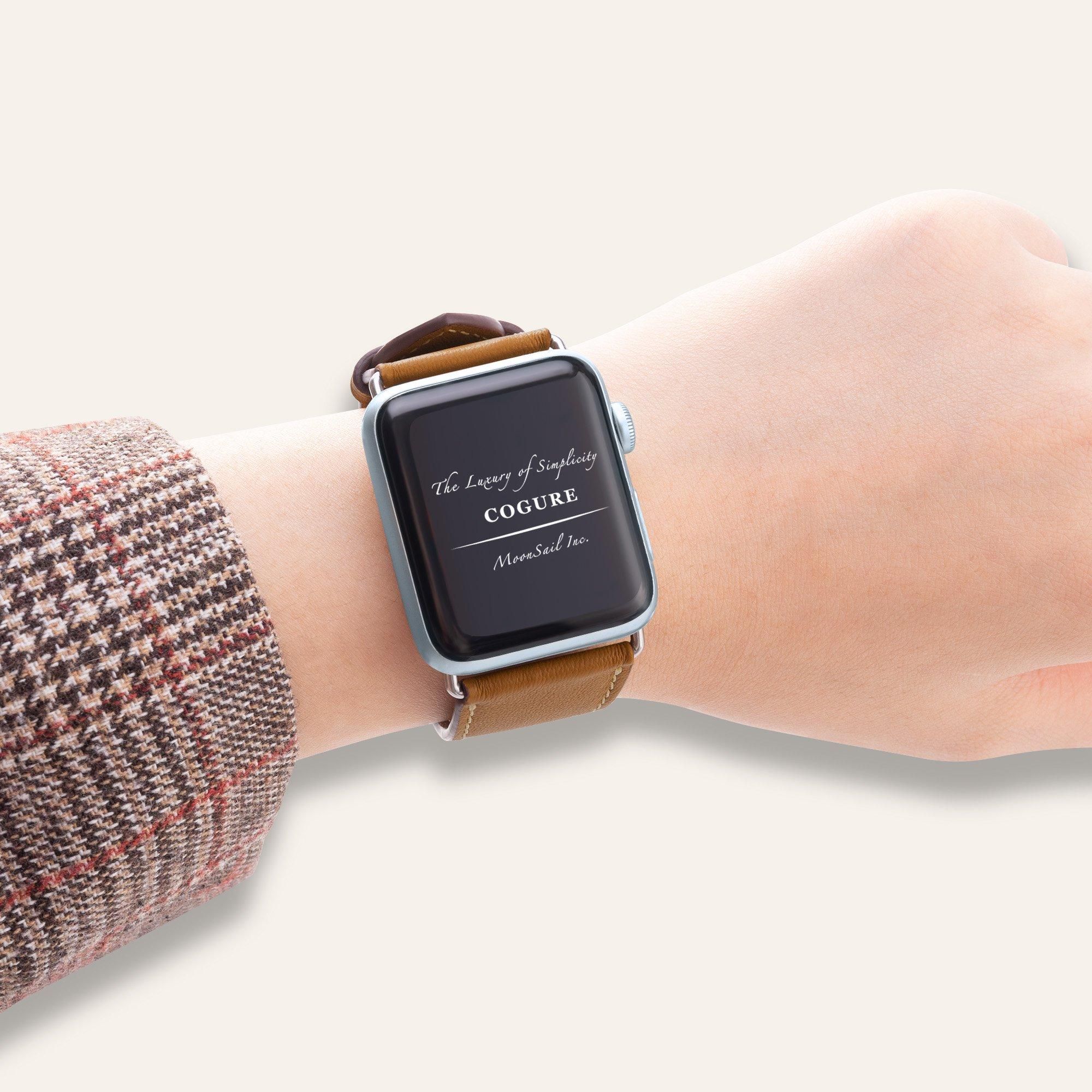 Apple Watch レザーバンド | スウィフトカーフスキン S03 - COGURE