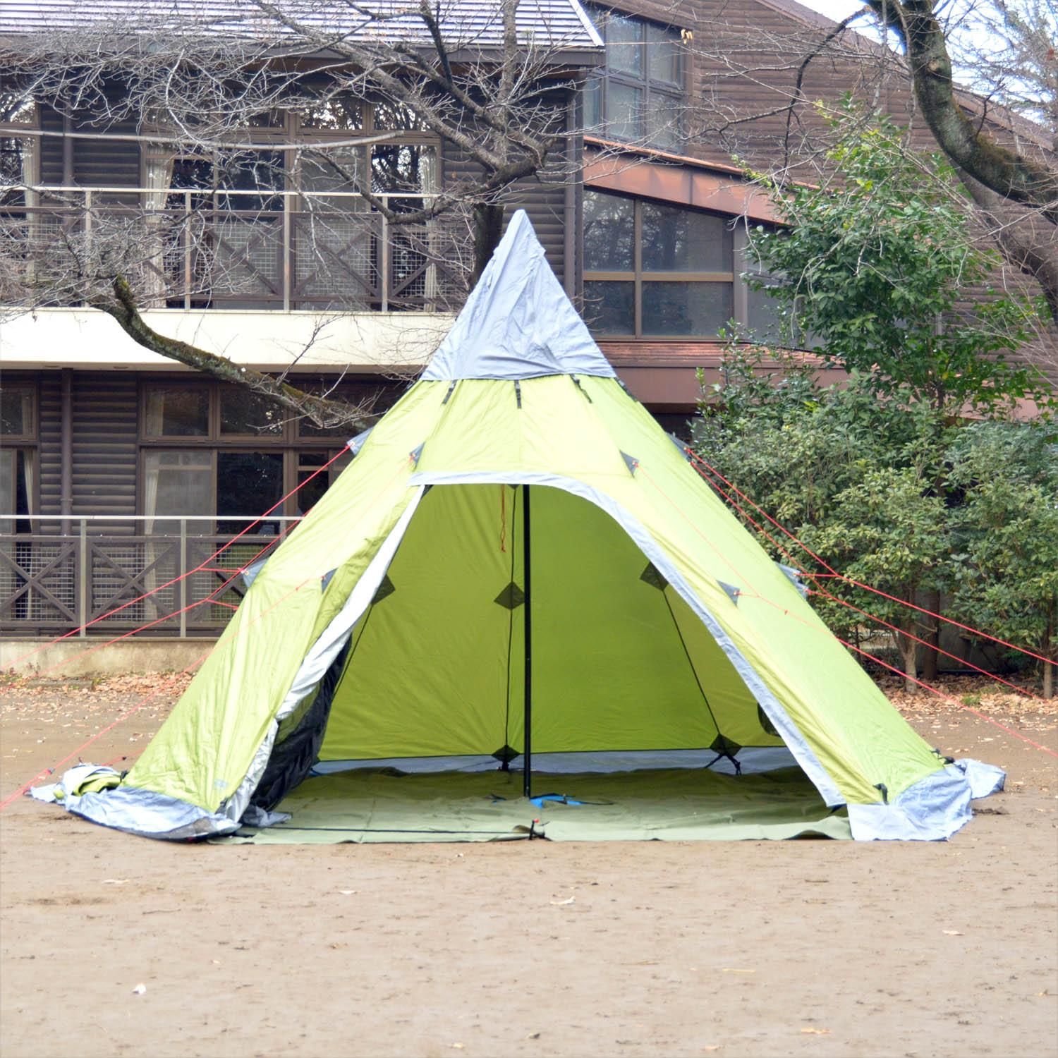 Basic 5-7 lavvo m/justerbar topphatt - ブッシュクラフト.JP