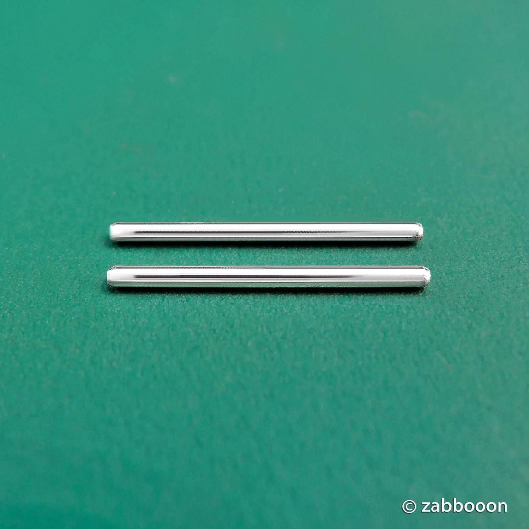 ロレックス用 クラスプ板 接続ピン【高品質スイス製】純正形状 2本入り