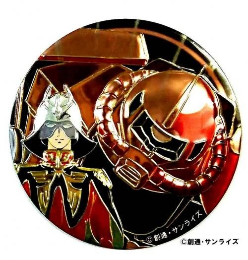 機動戦士ガンダム彫金メタルアートステッカー特別版 シャア＆シャア