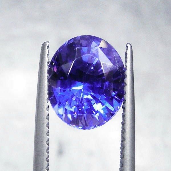 非加熱カラーチェンジバイオレットパープルサファイア SA 3.80ct GIA