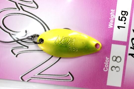 ロデオクラフト ノア NOA 1.5g #38 透過チャート - 城峰釣具店 秩父の