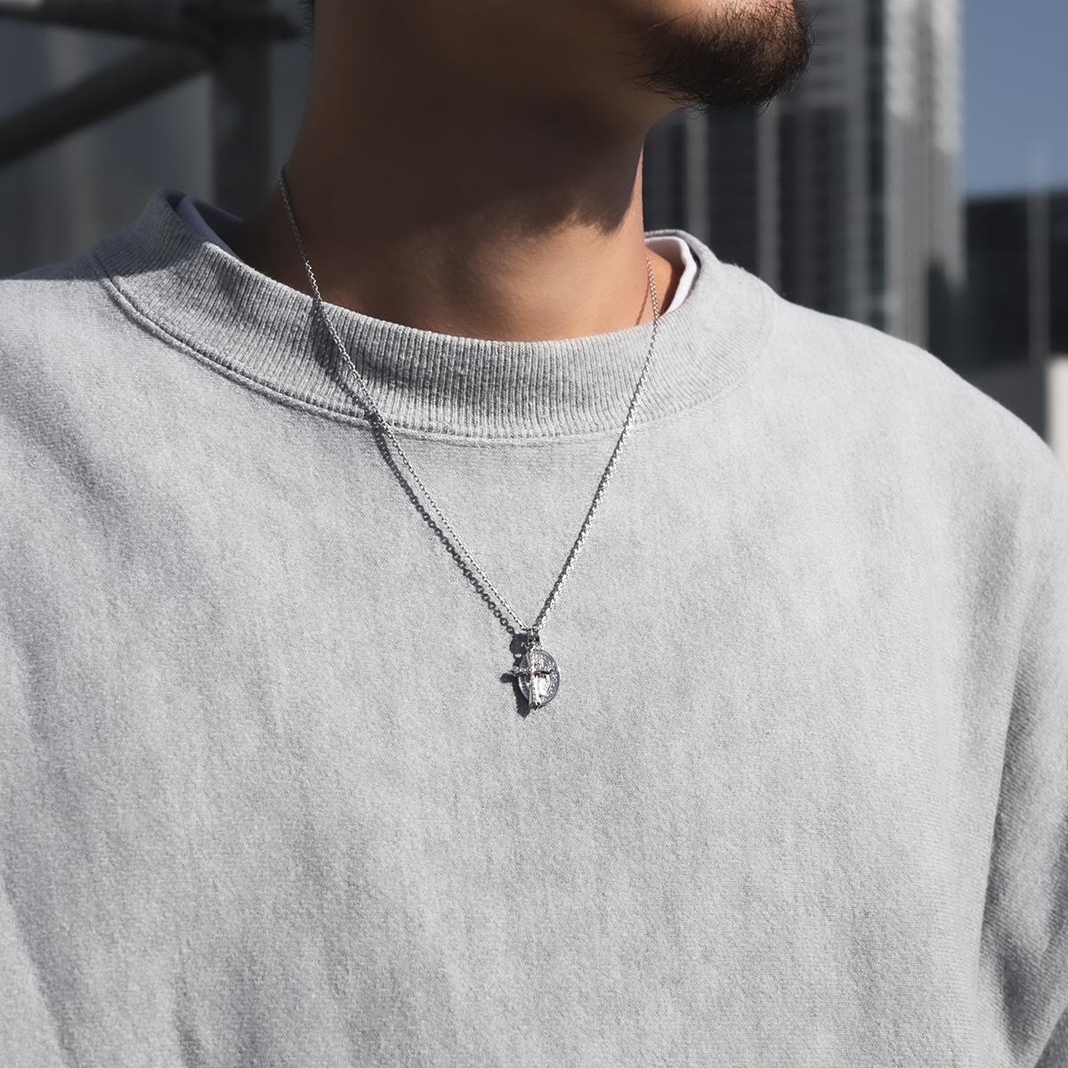 シルバー ネックレス&ペンダント 40cm-50cm 3-15108&14722 - AVALANCHE