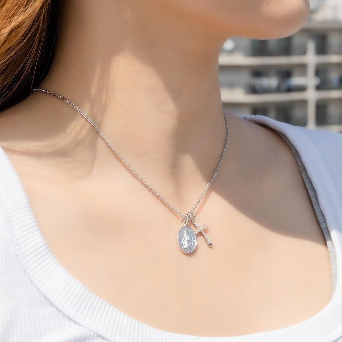 シルバー ネックレス&ペンダント 40cm-50cm 3-15108&14722 - AVALANCHE