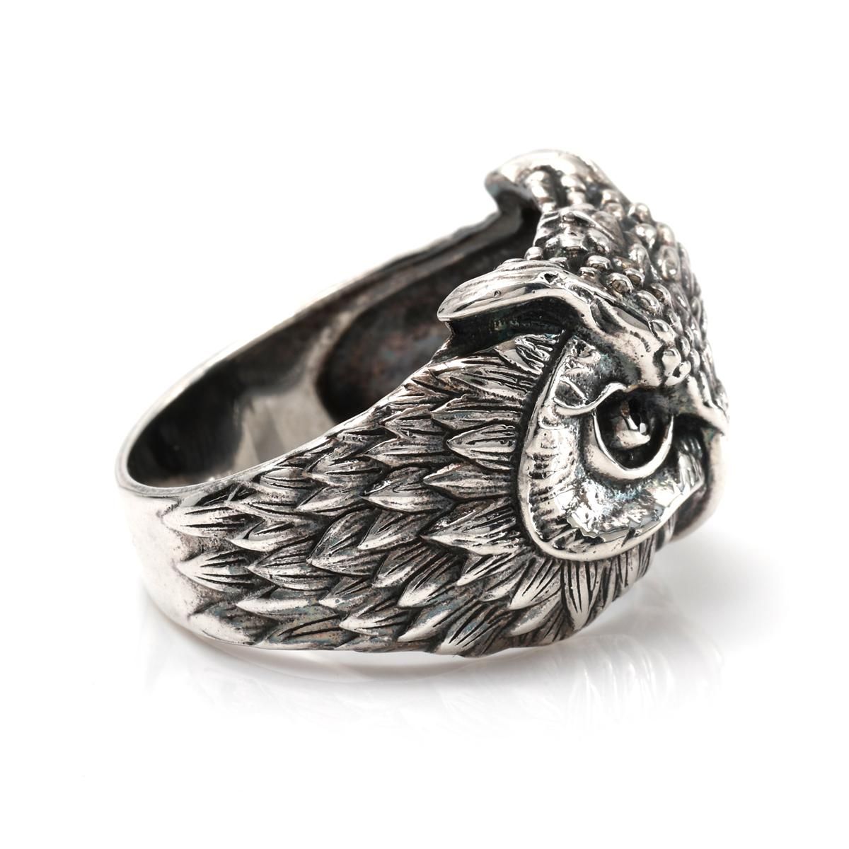 シルバー リング 15号-25号 いぶし加工 AVR001-OX - AVALANCHE