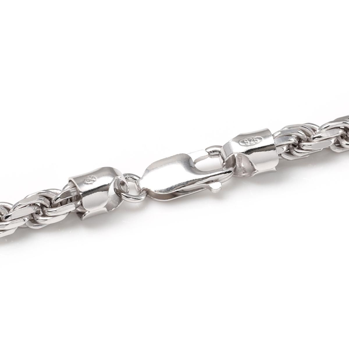 シルバー ロープネックレス 幅4.5mm 45cm-70cm 100HCMD - AVALANCHE