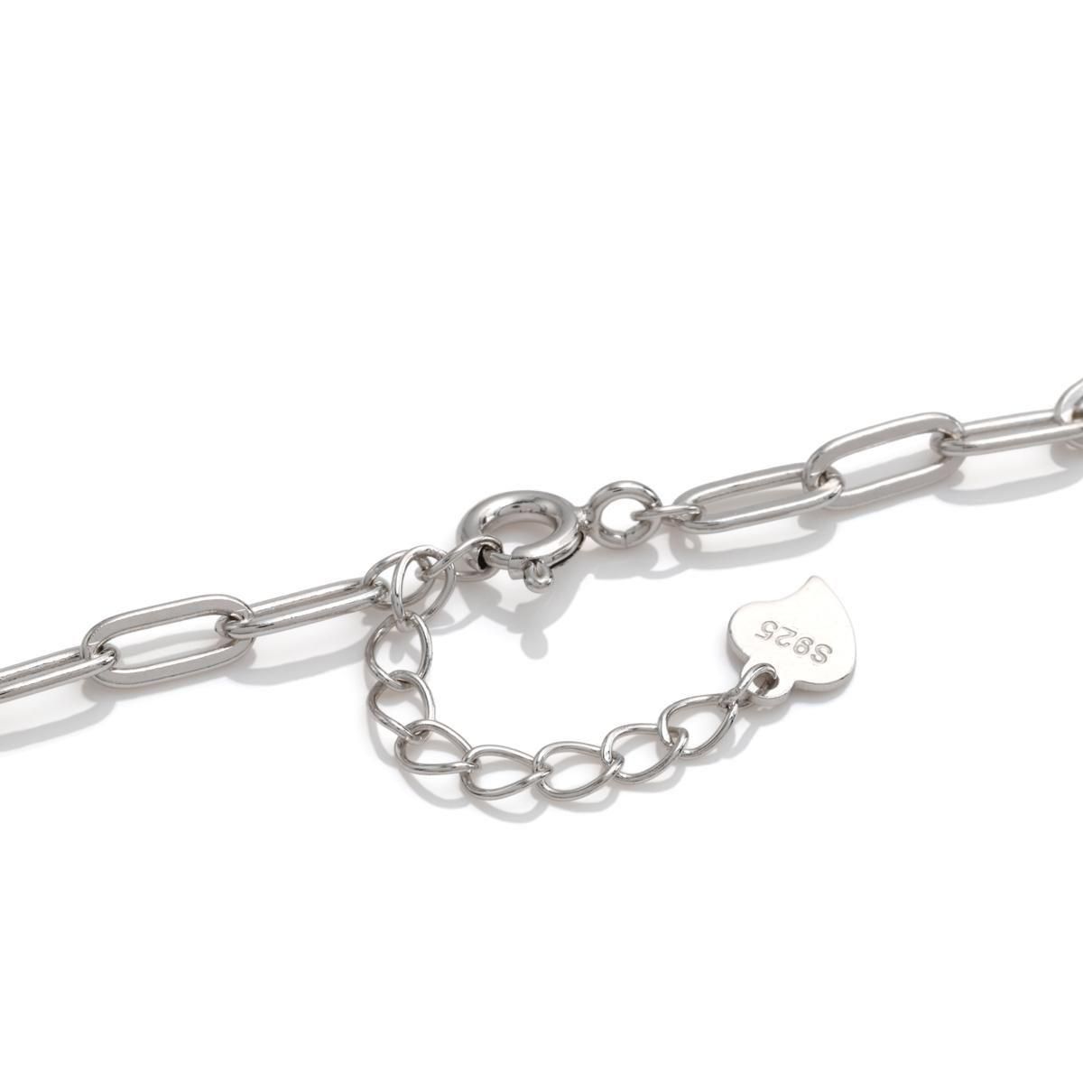 シルバー ブレスレット 幅4.2mm 15cm-17cm ABR6022 - AVALANCHE