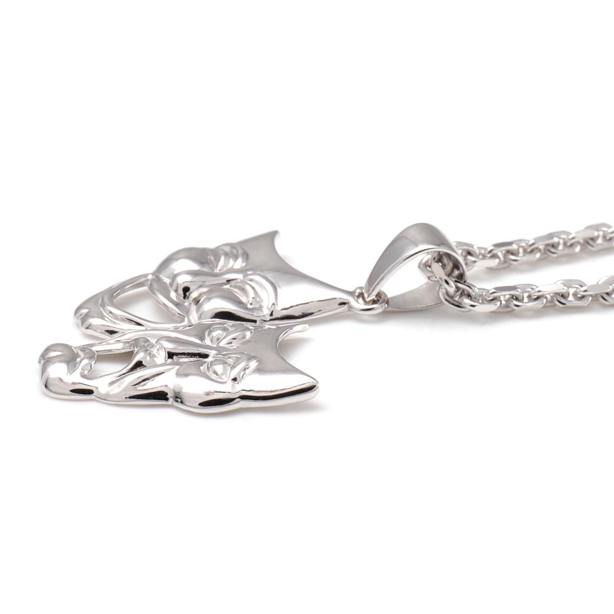 シルバー ネックレス&ペンダント 45cm-50cm 3-13244-01/080KF1D4HCM