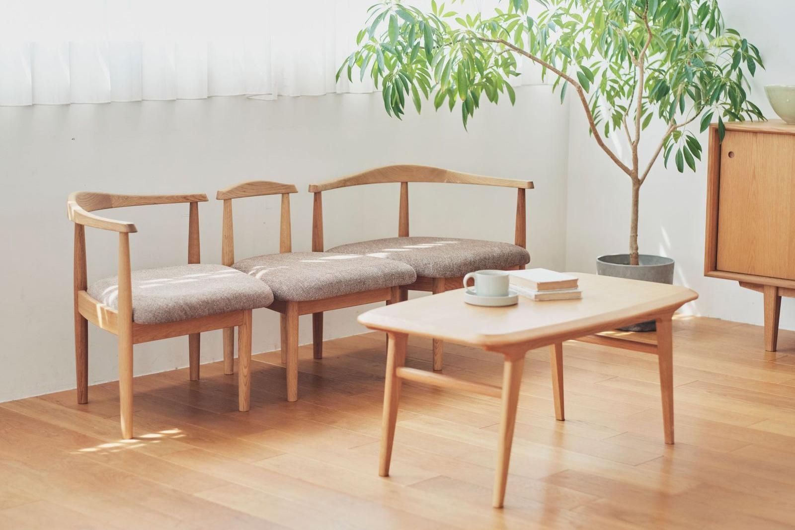 組み合わせて使える親子の椅子｜低座の椅子と暮らしの道具店