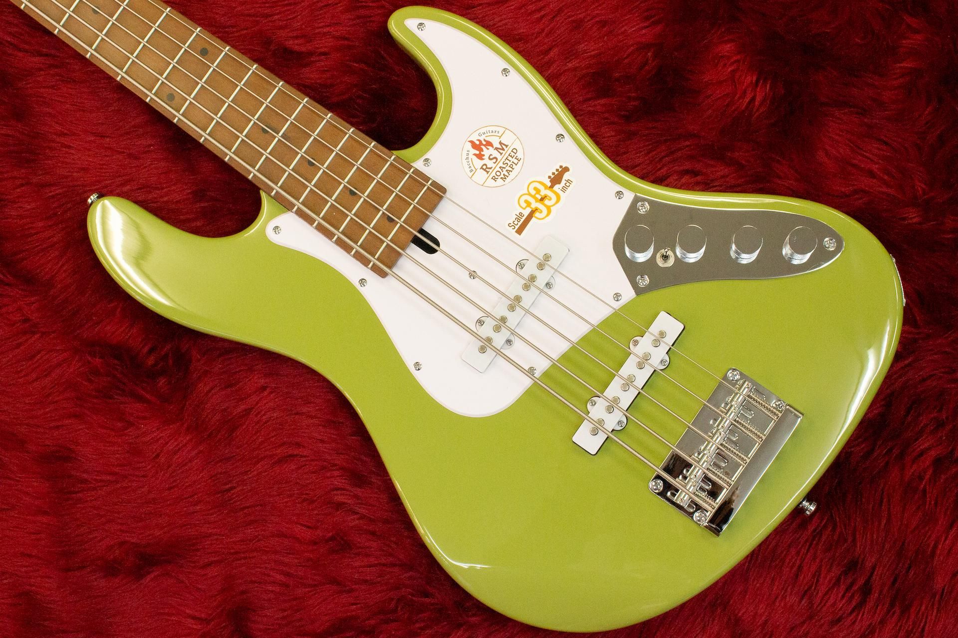 outlet】bacchus / WL5-STD33-AC RSM/M SFR ナット脇 弦押しキズ