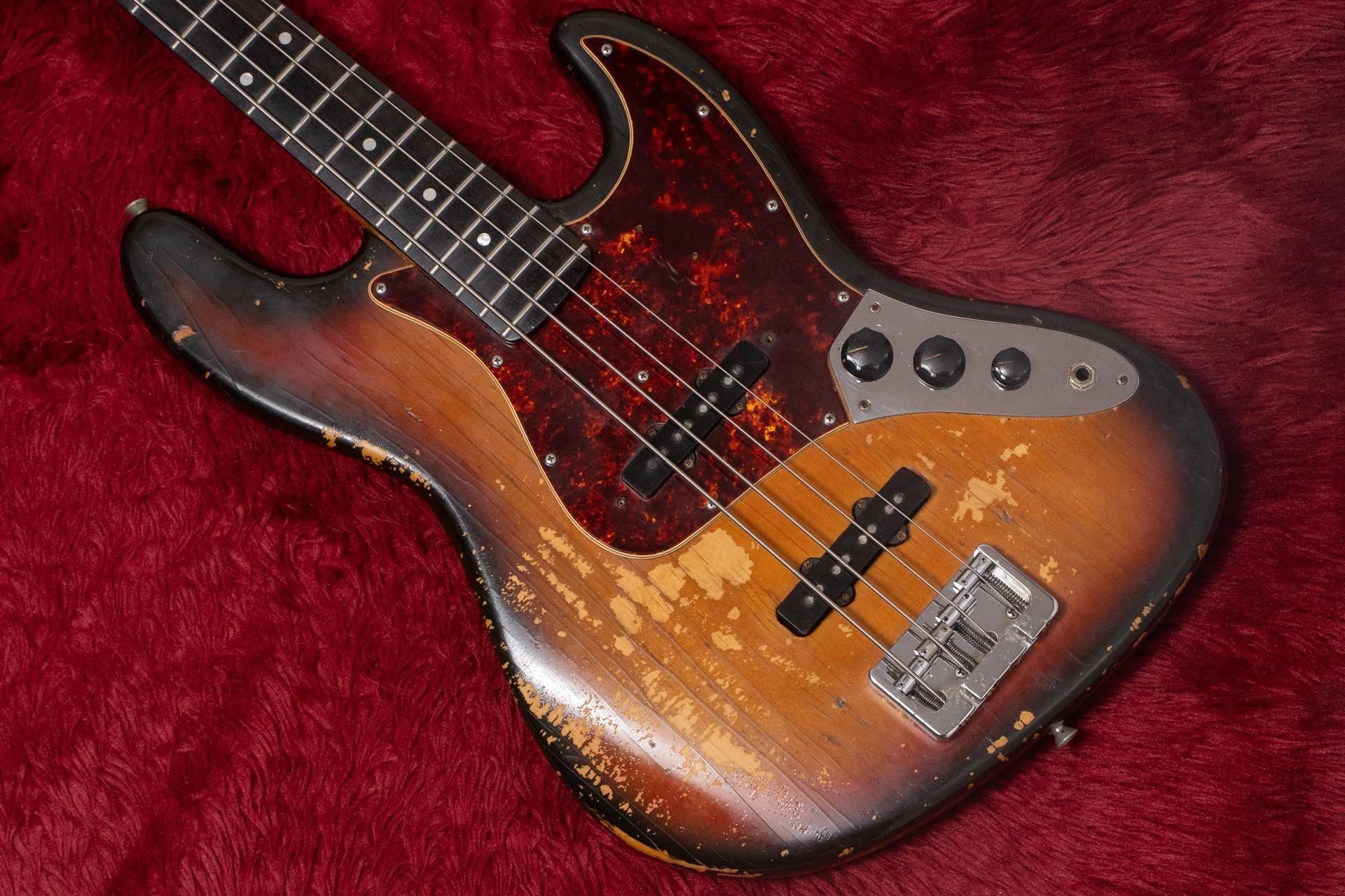 used】Fender / Jazz Bass 70's Body & Moon Neck 1971~73 4.390kg