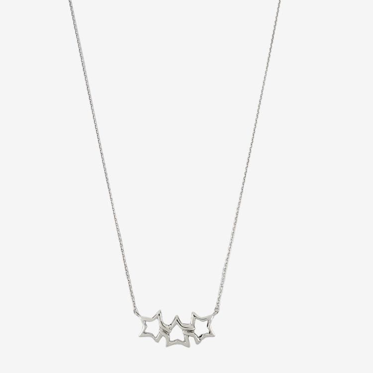 トリプルスターネックレス シルバー ヴィンテージ|ティファニー