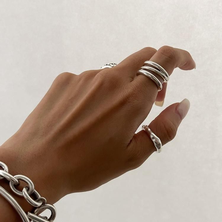 ダイアゴナルリング シルバー ヴィンテージ|ティファニー TIFFANY