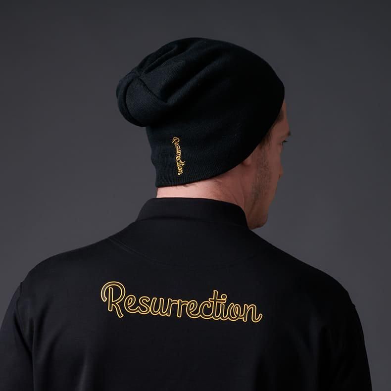 ニットビーニー ブラック | Resurrection レザレクション オフィシャル