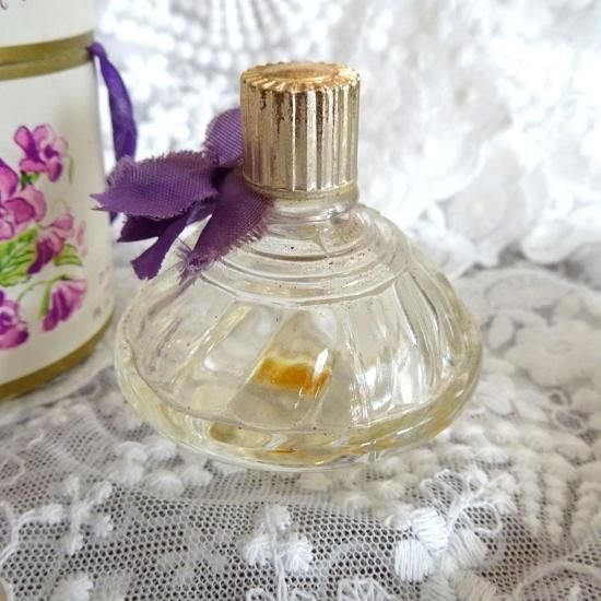 アンティーク 香水瓶 | フランスアンティーク スミレの香水瓶と