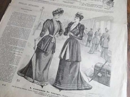 フランスのファッション新聞 （Le Petit Echo de la Mode 1892年7月号）