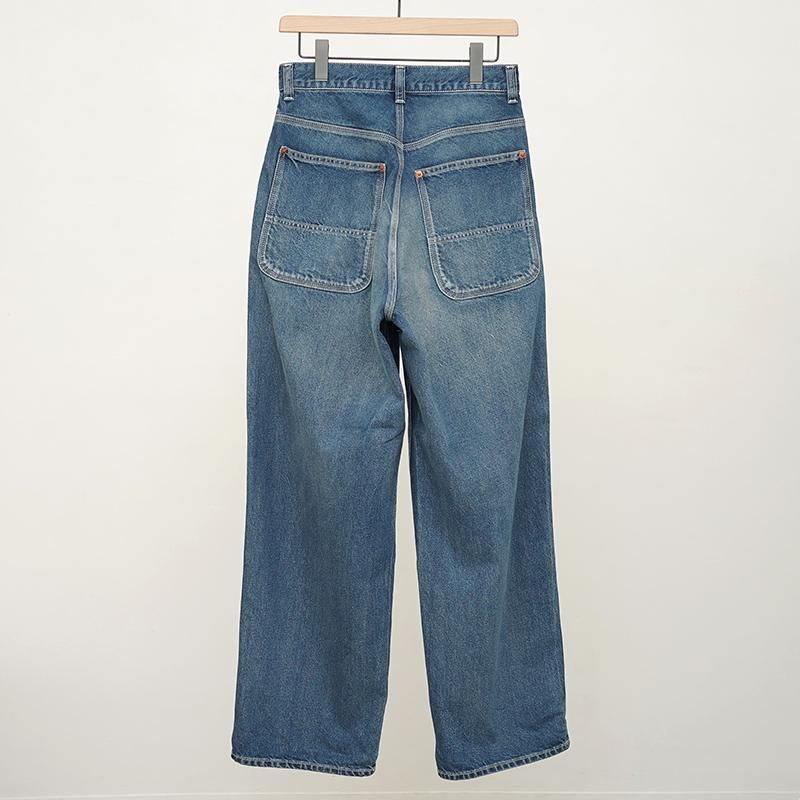 ラスト1点】【THE SHINZONE / ザ シンゾーン】TOOL DENIM PANTS BLUE