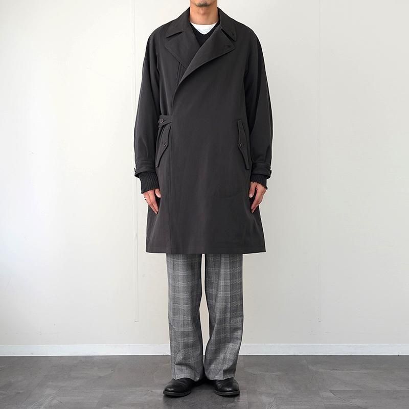 MAATEE&SONS】OVERCOAT GRAYSHAMBRAY - THIRTY' THIRTY' STORE