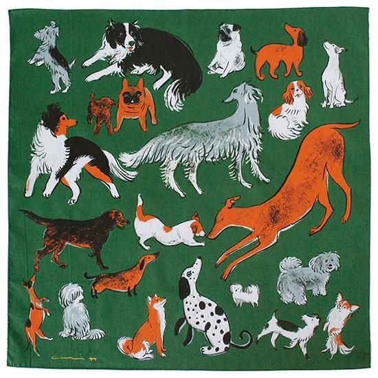 DOG RUN | H TOKYO ハンカチ | OLD-FASHIONED STORE