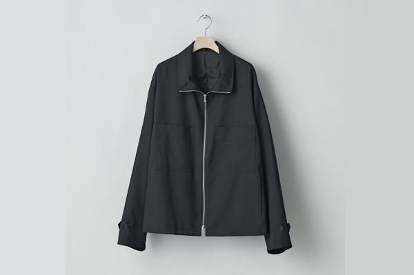 ssstein | シュタイン DRIZZLER ZIP UP JACKET(BLACK) / ドリズラー