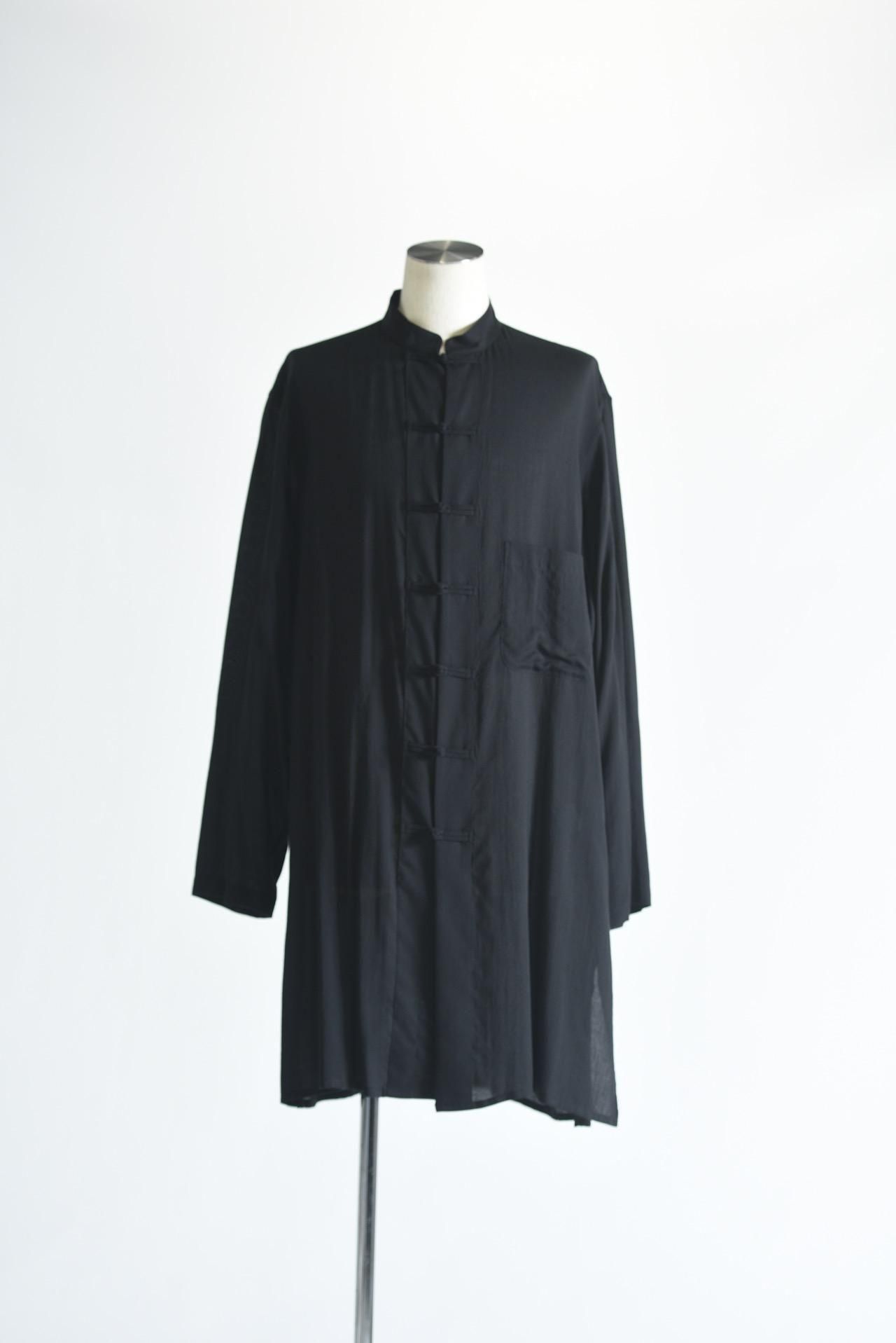 Yohji Yamamoto POUR HOMME セルロース釈迦釦ブラウス - Ka na ta