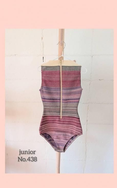 工場長のニットレオタード(1点ものカラー)☆ジュニアサイズ(140