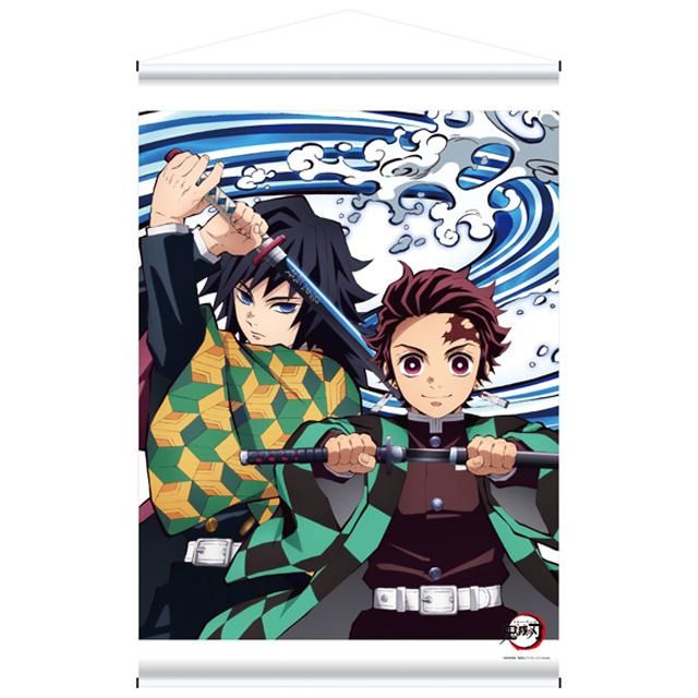 アニメ「鬼滅の刃」 タペストリー 竈門炭治郎と冨岡義勇 - Pアニメストア