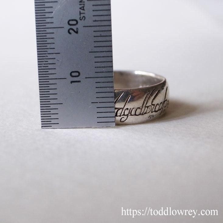 世界を支配する一つの指輪 / Vintage Silver Ring 