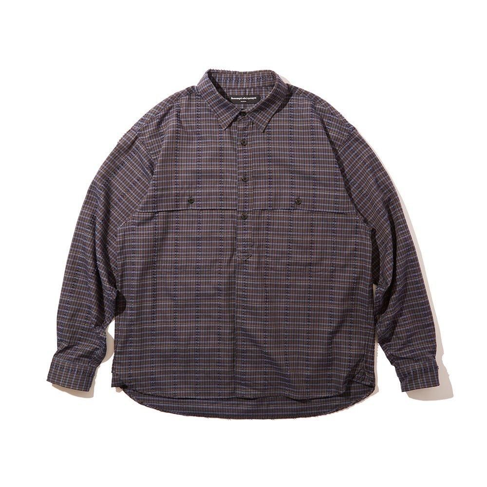 DIASPORA SKATEBOARDS [BRO SHIRT] (NAVY)