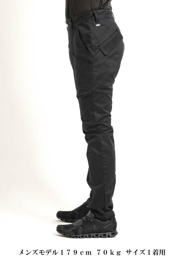 ゼロ超撥水6ポケットトラベルパンツ - 黒