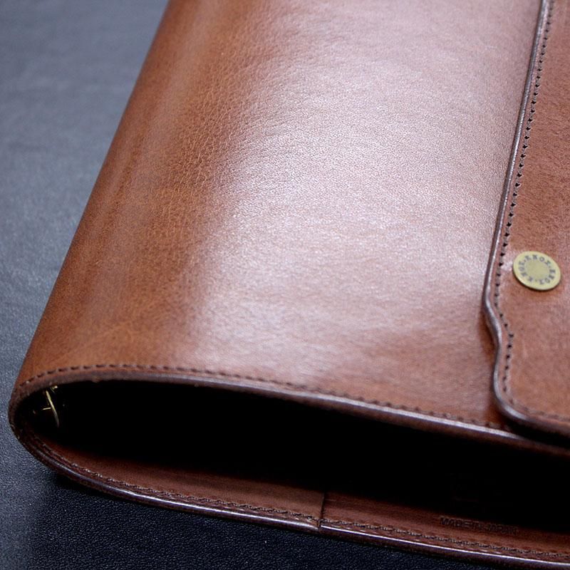 通販] [送料無料] KNOX オーセン システム手帳 フラップ留めタイプ