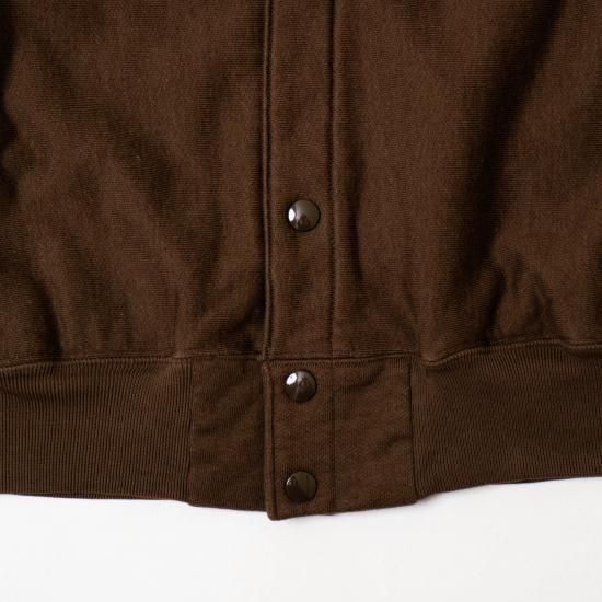 blurhms ブラームス 「Soft & Hard Sweat Snap Cardigan」 - WEEKENDER