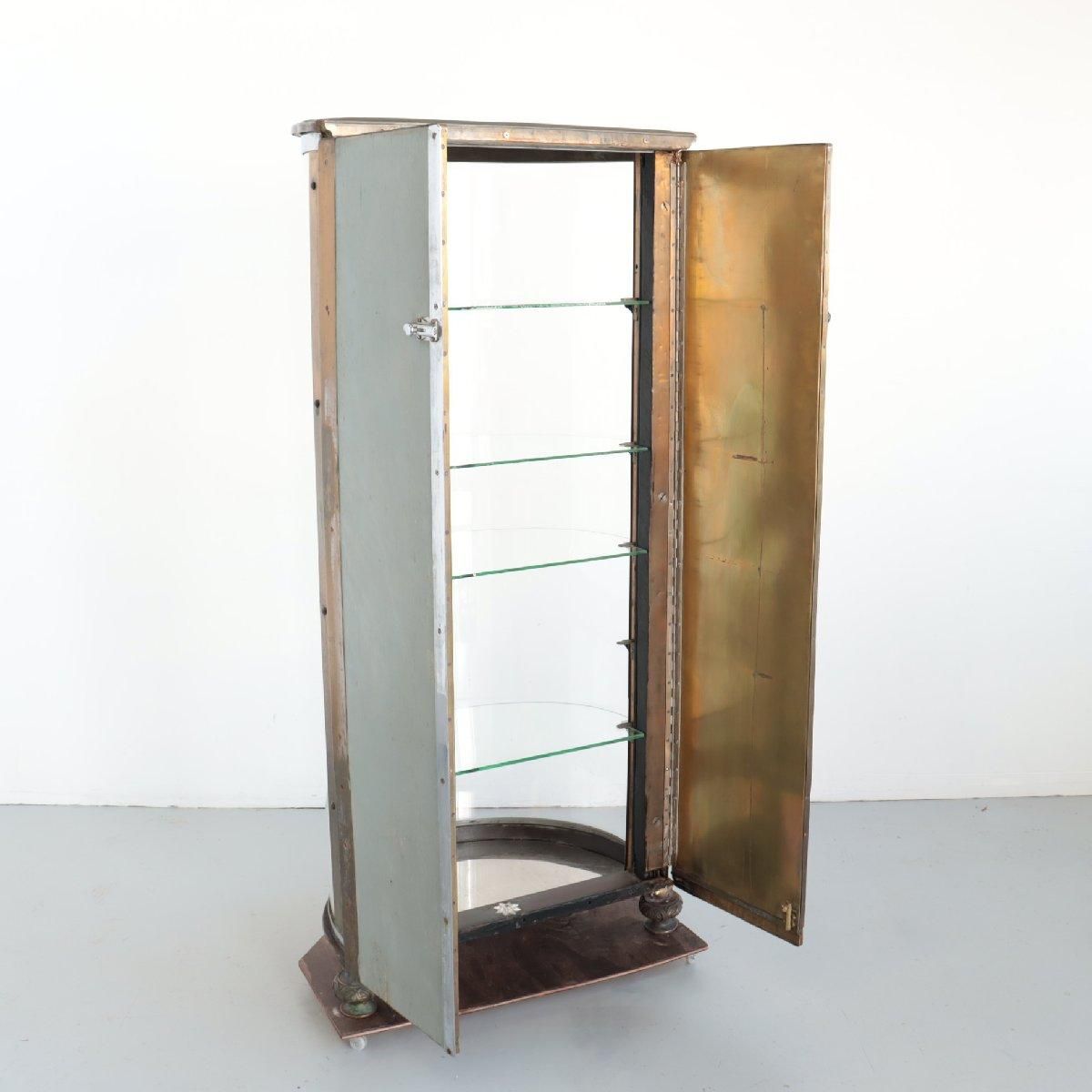アンティーク ガラスショーケース アメリカ -通販-ローズボール