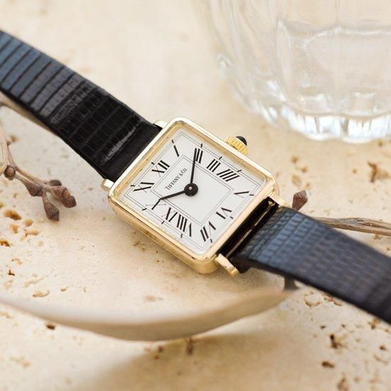 ティファニー ｜TIFFANY & Co.｜レクタンギュラー｜クォーツ・1980年代