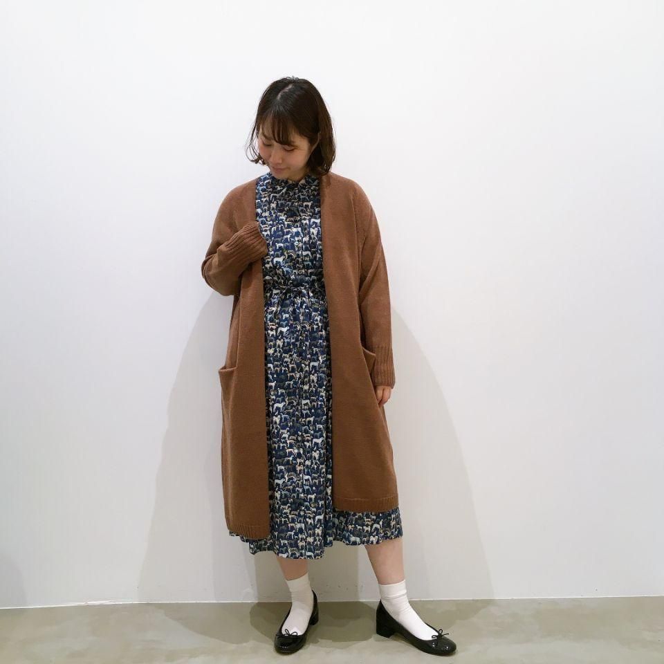 SARAHWEAR - カシミヤ混ロングカーディガン（C11548） - Sheth Online