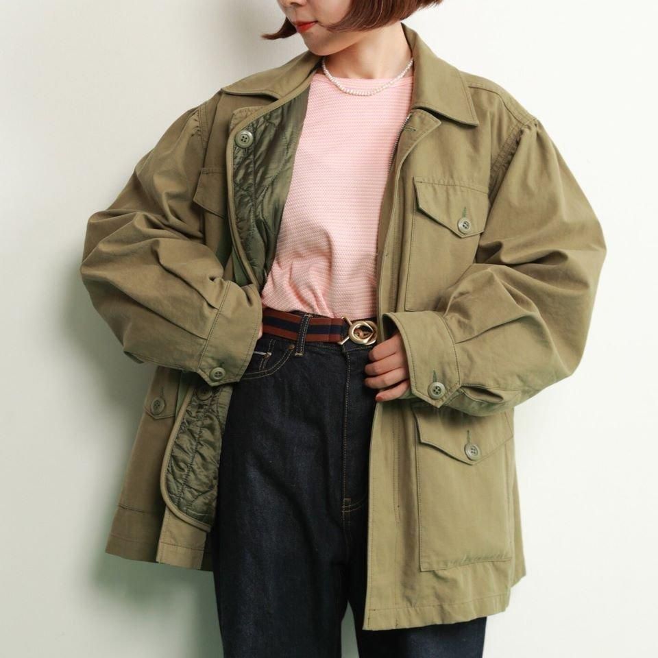 CHILD WOMAN - ライナー付きミリタリージャケット (0101JK001242) 正規